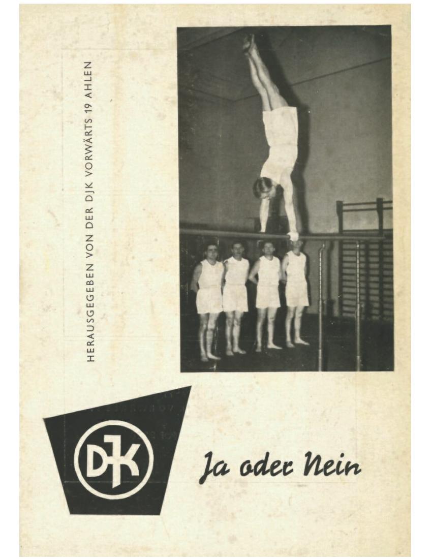 Vereinszeitung 1955