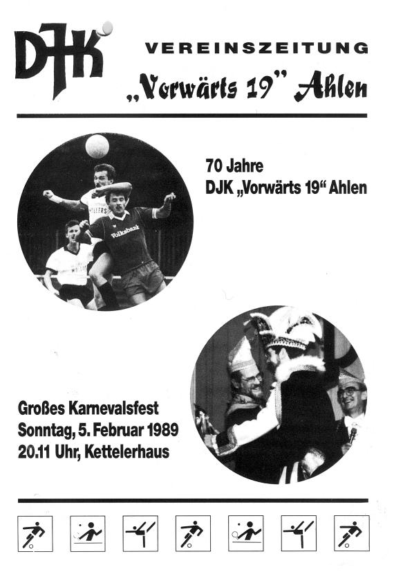 Vereinszeitung Januar 1989