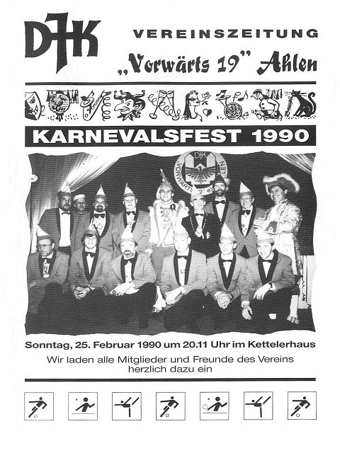 Vereinszeitung Feburar 1990
