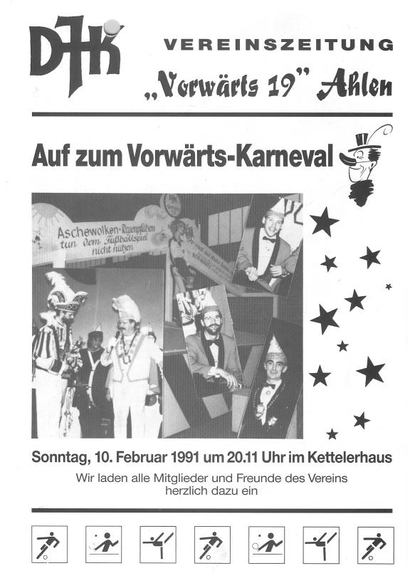 Vereinszeitung Feburar 1991