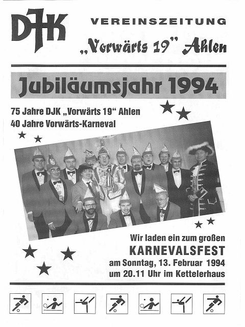 Vereinszeitung Februar 1994
