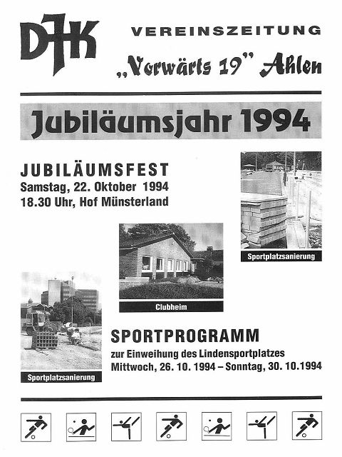 Vereinszeitung Oktober 1994