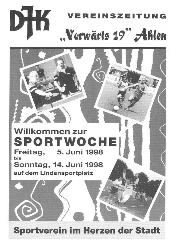 Vereinszeitung Juni 1998