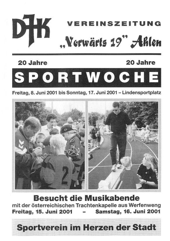 Vereinszeitung Juni 2001