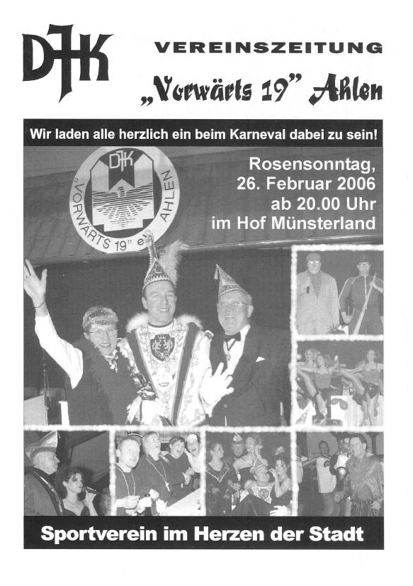 Vereinszeitung Februar 2006