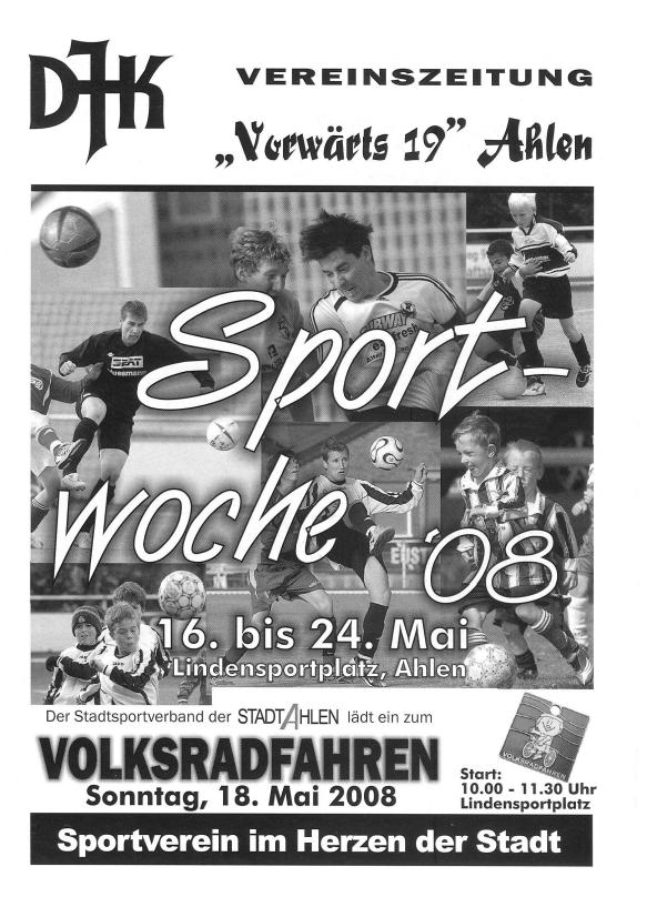Vereinszeitung Mai 2008