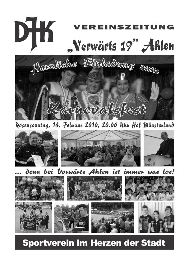 Vereinszeitung Feburar 2010