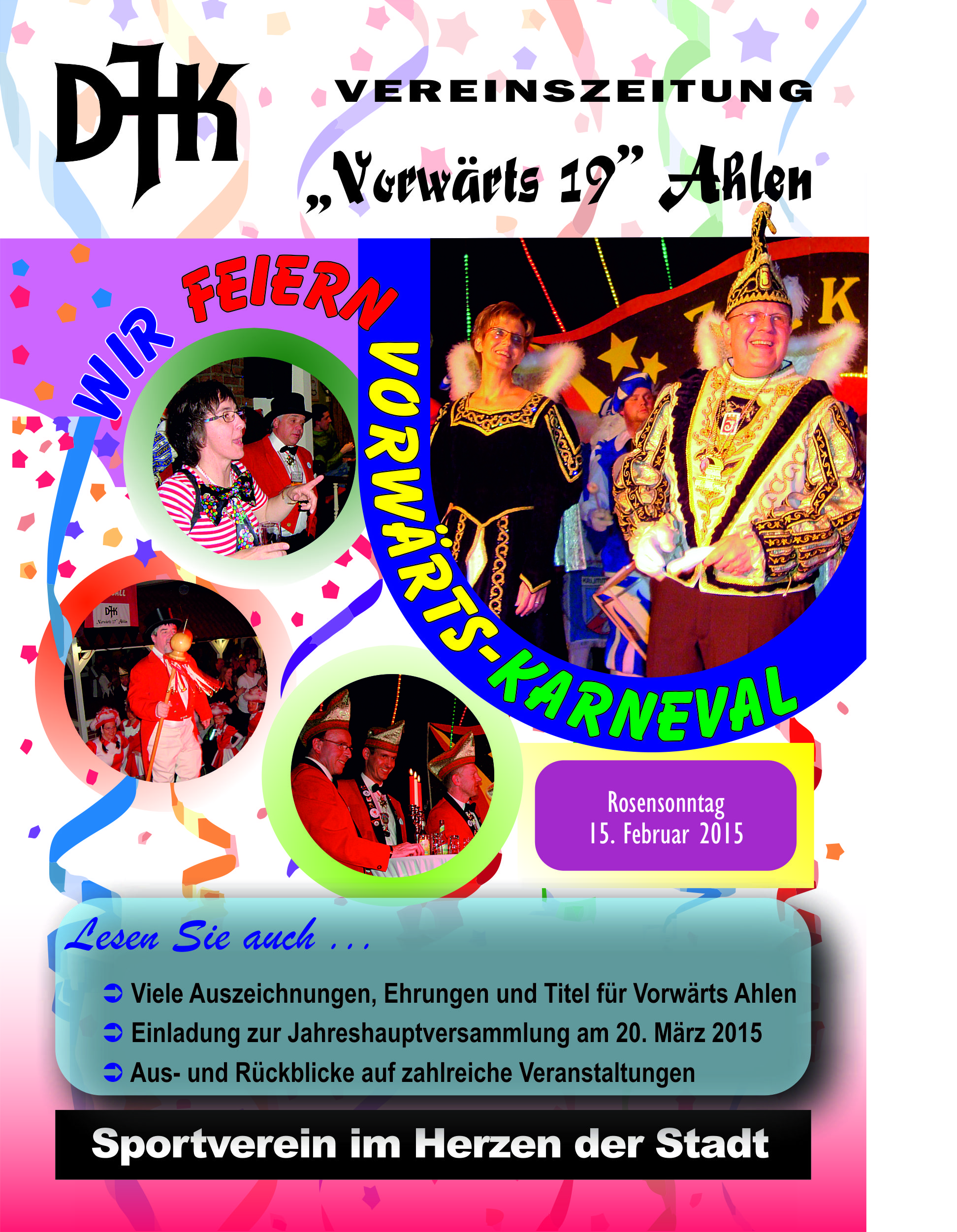 Vereinszeitung Feburar 2014